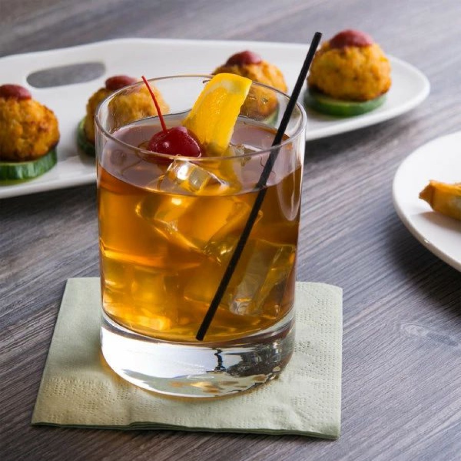 Glassware * | Master'S Reserve 9036 Modernist 12 Oz. Customizable Rocks / Double Old Fashioned Glass 24/Case