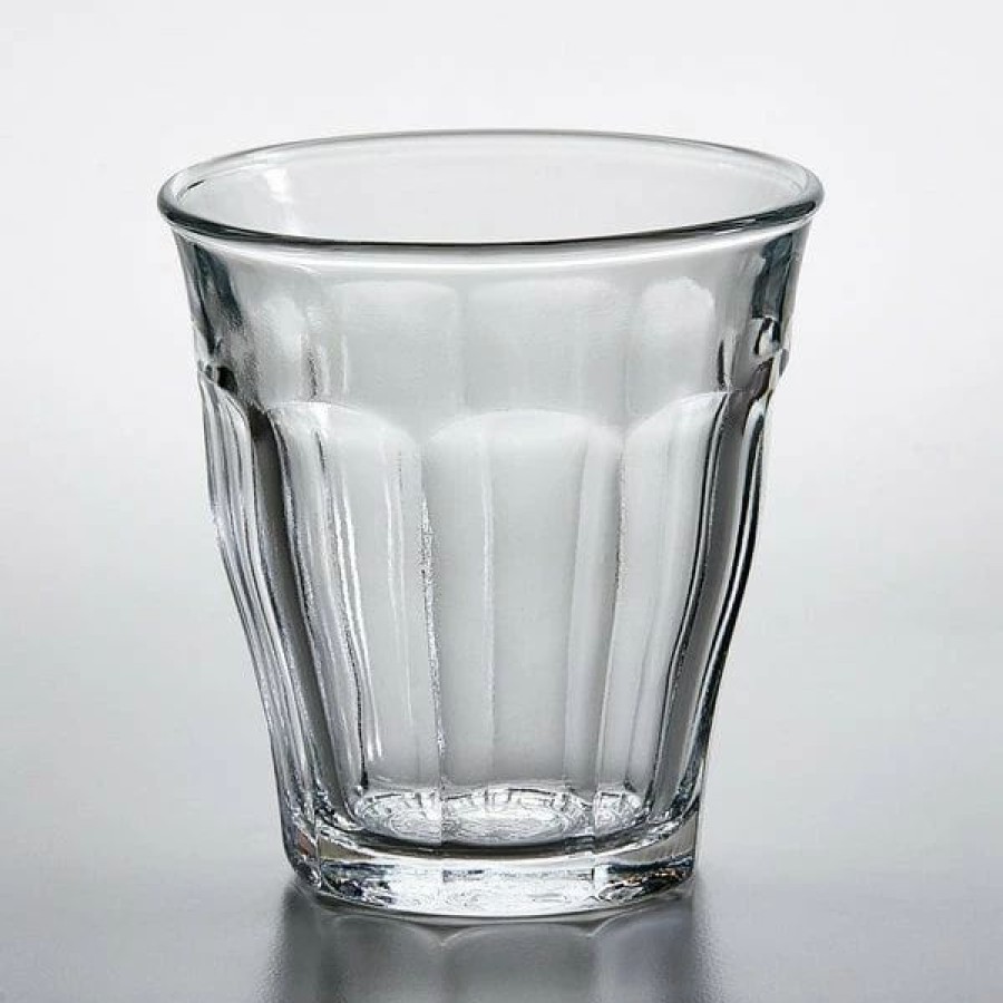 Glassware * | Duralex 1026Ab06 Picardie 7.75 Oz. Stackable Glass Tumbler 6/Pack